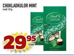 Prisma Mat LINDT Chokladkulor mint erbjuda