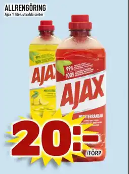 Prisma Mat AJAX Allrengöring erbjuda