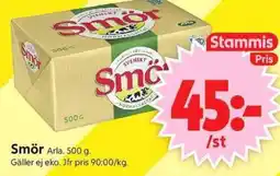 ICA Supermarket ARLA Smör erbjuda