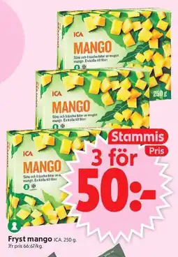 ICA Supermarket ICA Fryst mango erbjuda