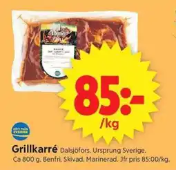 ICA Supermarket DOLSJÖFORS Grillkarré erbjuda