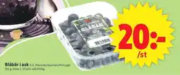 ICA Supermarket ICA Blåbär i ask erbjuda