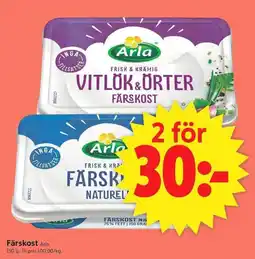 ICA Supermarket ARLA Färskost erbjuda