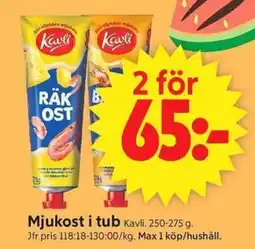 ICA Supermarket KAVLI Mjukost i tub erbjuda
