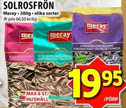 Matvärlden Tensta SOLROSFRÖN erbjuda