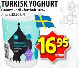 Matvärlden Tensta TURKISK YOGHURT erbjuda