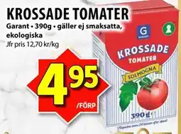 Matvärlden Tensta KROSSADE TOMATER erbjuda