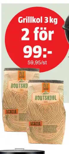 Bauhaus Grillkol 3 kg erbjuda