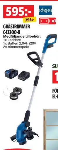 Bauhaus GRÄSTRIMMER C-LT300-X erbjuda