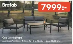Bo Ohlsson Cap 2-sitsgrupp erbjuda