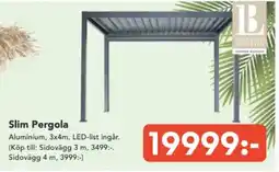 Bo Ohlsson Slim Pergola erbjuda