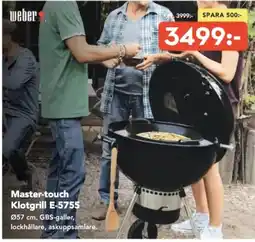 Bo Ohlsson Master-touch Klotgrill E-5755 erbjuda