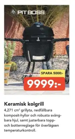 Bo Ohlsson Keramisk kolgrill erbjuda
