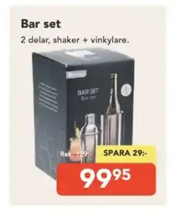 Bo Ohlsson Bar set erbjuda