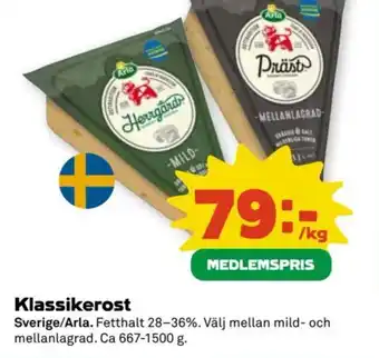 Arla Klassikerost
