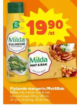 Stora Coop Flytande margarin/Mat&Bak erbjuda