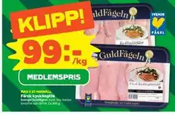 Stora Coop Färsk kycklingfilé, Medlemspris erbjuda