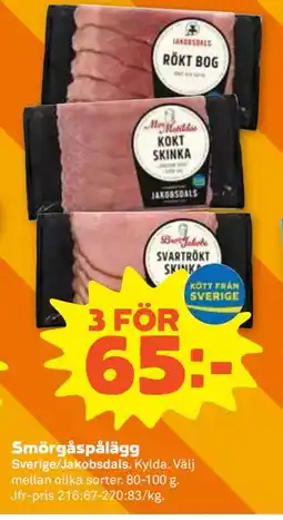 Stora Coop Smörgåspålägg erbjuda