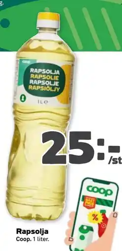 Stora Coop Rapsolja erbjuda