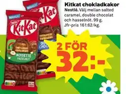 Stora Coop Kitkat chokladkakor erbjuda