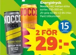 Stora Coop Energidryck erbjuda