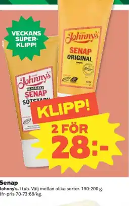Coop Senap erbjuda