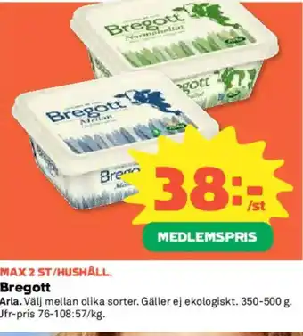 Coop Bregott erbjuda