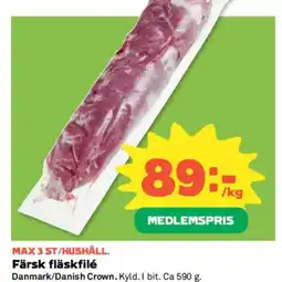 Coop Färsk fläskfilé erbjuda