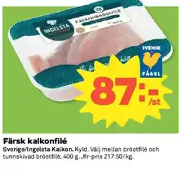 Coop Färsk kalkonfilé erbjuda
