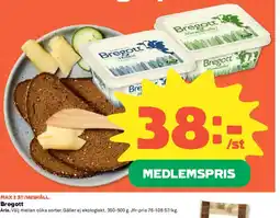 Coop Arla Bregott erbjuda