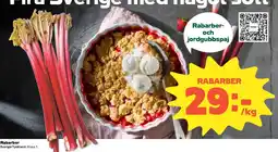 Coop Rabarber erbjuda