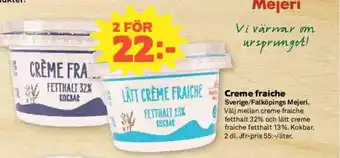 Coop Creme fraiche erbjuda