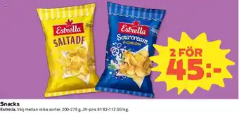 Coop Estrella Snacks erbjuda