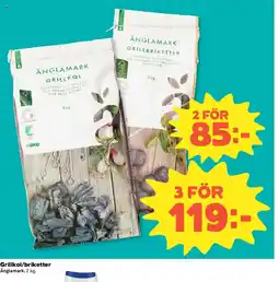 Coop Änglamark Grillkol/briketter erbjuda