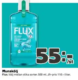 Coop Flux Munskölj erbjuda