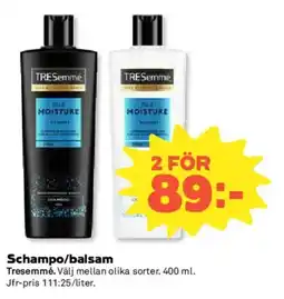 Coop Tresemmé Schampo/balsam erbjuda