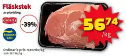Extra Mjällby Stormarknad Fläskstek erbjuda