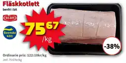 Extra Mjällby Stormarknad Fläskkotlett erbjuda