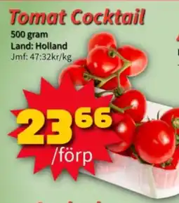Extra Mjällby Stormarknad Tomat Cocktail erbjuda