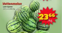 Extra Mjällby Stormarknad Vattenmelon erbjuda