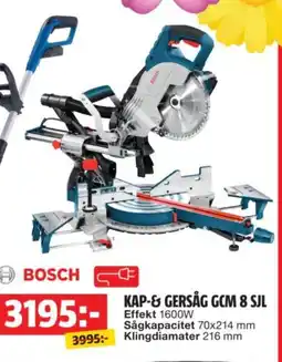 Bauhaus BOSCH Kap-& gersåg GCM 8 SJL erbjuda