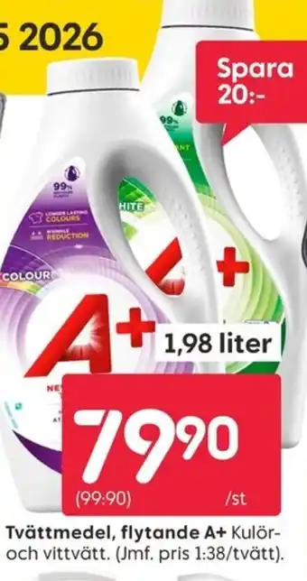 Rusta Tvättmedel, flytande A+ erbjuda