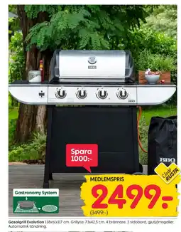 Rusta Gasolgrill Evolution erbjuda
