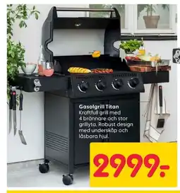 Rusta Gasolgrill Titan erbjuda