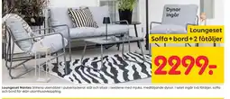 Rusta Loungeset Nantes erbjuda