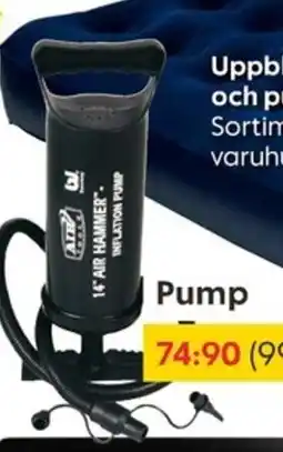 Rusta Pump erbjuda