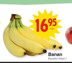 Matöppet Banan erbjuda