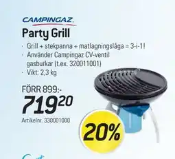 thansen Party Grill erbjuda