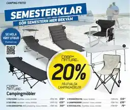 thansen Campingmöbler erbjuda