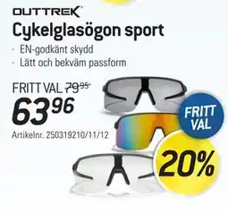 thansen Cykelglasögon sport erbjuda